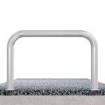 Schake sluishek - Fietssluis - Ø 76 mm - Voetplaat