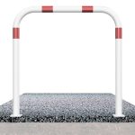 Schake sluishek - Fietssluis - Zonder dwarsbalk - 60 mm - Voetplaat