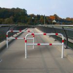Schake uitneembaar en draaibaar sluishek - Wegversperring - 60 mm - Zonder dwarsbalk