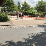 Schake vast sluishek vierkant - Wegversperring - Montage op locatie - Zonder dwarsbalk