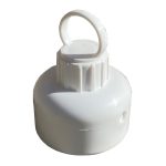 Adapter voor flexibele afzetpaal wit