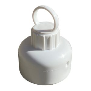 Schake adapter voor flexibele afzetpaal