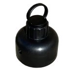Adapter voor flexibele afzetpaal zwart