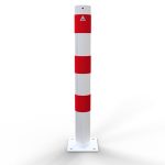 Afzetpaal - 102 mm - Voetplaat