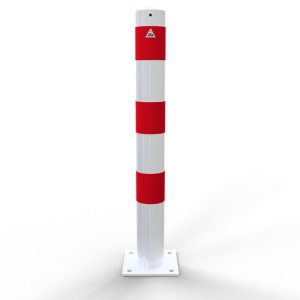 Schake afzetpaal – Ø 102 mm – Voetplaat