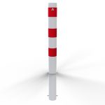 Afzetpaal - 108 mm - Beton storten