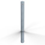 Afzetpaal - 108 mm - Beton storten