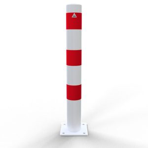 Schake afzetpaal – Ø 108 mm – Voetplaat