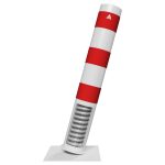 Afzetpaal - 152 mm - Kantelbaar Flexibel - Voetplaat
