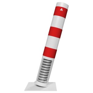 Schake flexibele afzetpaal – Ø 152 mm – Kantelbaar – Voetplaat