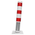 Afzetpaal - 152 mm - Kantelbaar Flexibel - Voetplaat