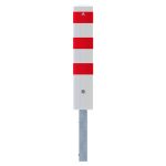 Afzetpaal - 193 mm - Driekant slot - Uitneembaar