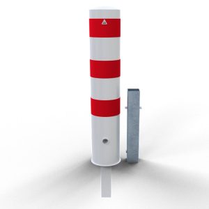 Schake afzetpaal – Ø 193 mm – Driehoek slot – Uitneembaar