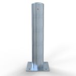 Afzetpaal - 193 mm - Voetplaat