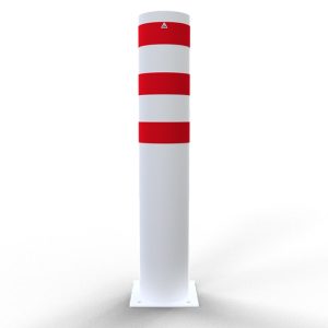Schake afzetpaal – Ø 273 mm – Voetplaat