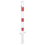 Afzetpaal - 60 mm - Hangslot - Neerklapbaar