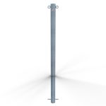 Afzetpaal - 60 mm - Om in beton te storten