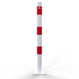 Schake afzetpaal – Ø 60 mm – Voetplaat