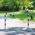 Afzetpaal - 60 mm - Zonder slot - Uitneembaar