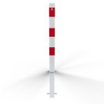 Afzetpaal - 70x70 mm - Beton storten