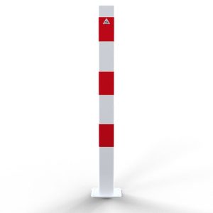 Schake afzetpaal – 70×70 mm – Voetplaat
