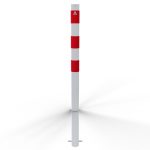 Afzetpaal - 76 mm - Beton