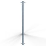 Afzetpaal - 76 mm - Beton