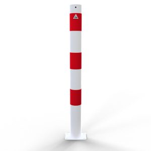 Schake afzetpaal – Ø 76 mm – Voetplaat