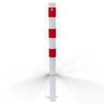 Afzetpaal - 89 mm - Beton