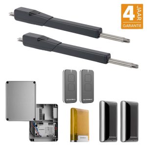 Comunello Kit HYRON lineaire poortopener – Encoder – RAL 7024 grafietgrijs