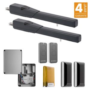 Comunello Kit SKY lineaire poortopener – Encoder – RAL 7024 grafietgrijs