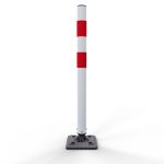 Flexibele KICKBACK afzetpaal - 60 mm - Met voetplaat