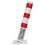 Flexibele afzetpalen rood wit en verzinkt assortiment