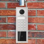 Hikvision intercom kit RVS compleet inbouw goed