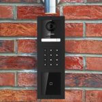Hikvision intercom kit zwart compleet inbouw goed
