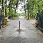 Thumbnail of http://Marshalls%20handmatig%20bedienbare%20inzinkbare%20verkeerspaal%20bollard%20met%20reflectie
