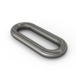 RVS afzetketting 1 meter