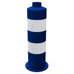 Stalen eilandpaal - Verkeerspaal - 240 mm