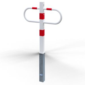 Schake uitneembare parkeerbeugel met europrofielcilinderslot – 900 mm hoog