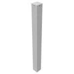 Vierkante afzetpaal - 100x100 mm - In beton storten