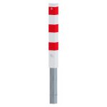 Vierkante afzetpaal - 100x100 mm - Uitneembaar en verwijderbaar