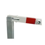 Vierkante afzetpaal - 70x70 mm - Driehoek slot - Liftbaar en neerklapbaar