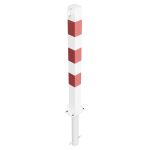 Vierkante afzetpaal - 70x70 mm - Hangslot - Neerklapbaar