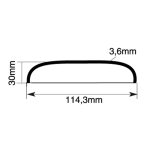 Lasbodem - Buisbodem 114.3mm