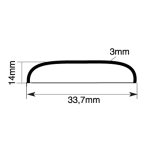 Lasbodem - Buisbodem 33.7mm