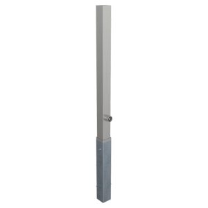 Schake uitneembare roestvrijstalen afzetpaal vierkant – 70×70 mm