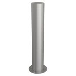Vaste RVS afzetpaal om in beton te storten of vast te schroeven - 154 mm dik