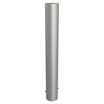 Vaste RVS afzetpaal om in beton te storten of vast te schroeven - 154 mm dik