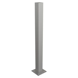 Schake vaste roestvrijstalen afzetpaal vierkant – 70×70 mm