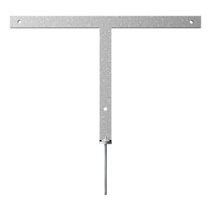 Schake houder voor hoogtebegrenzer bord – Ø 450 mm – Vlak staal